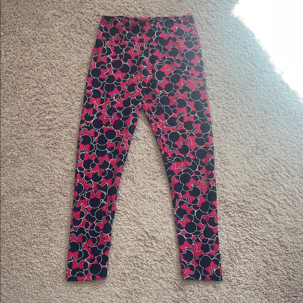 LuLaRoe Women’s Leggings with Minnie Mouse Disney Design